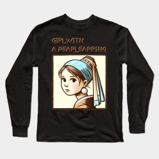 GIRL WITH A PEARL EARRING Long Sleeve T-Shirt